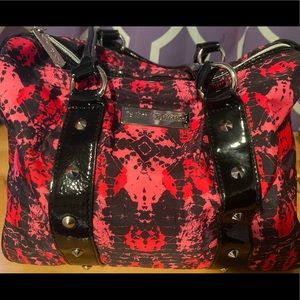 Red and black Betsey Johnson Bag